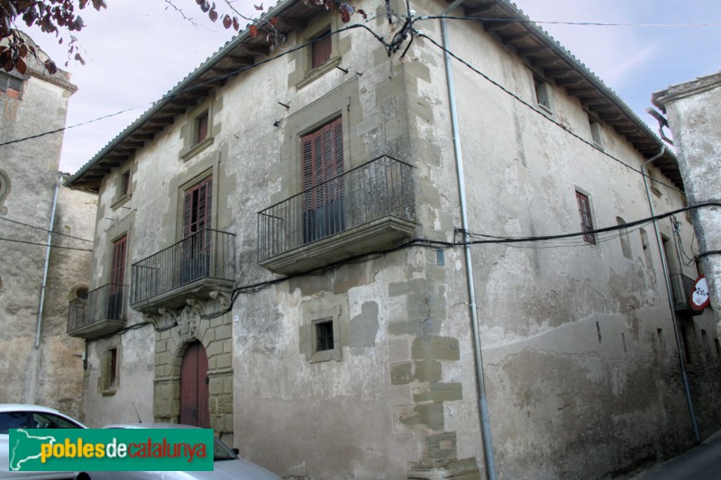 Castellterçol - Palau dels Marquesos d'Alòs (Foto: Albert Esteves, 2015) Castellterçol - Palau dels Marquesos d'Alòs