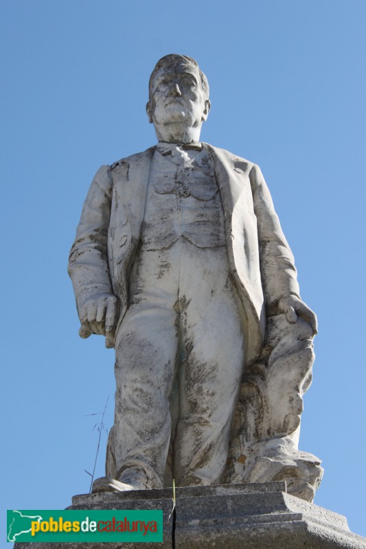 Castellterçol - Monument a Cebrià Calvet