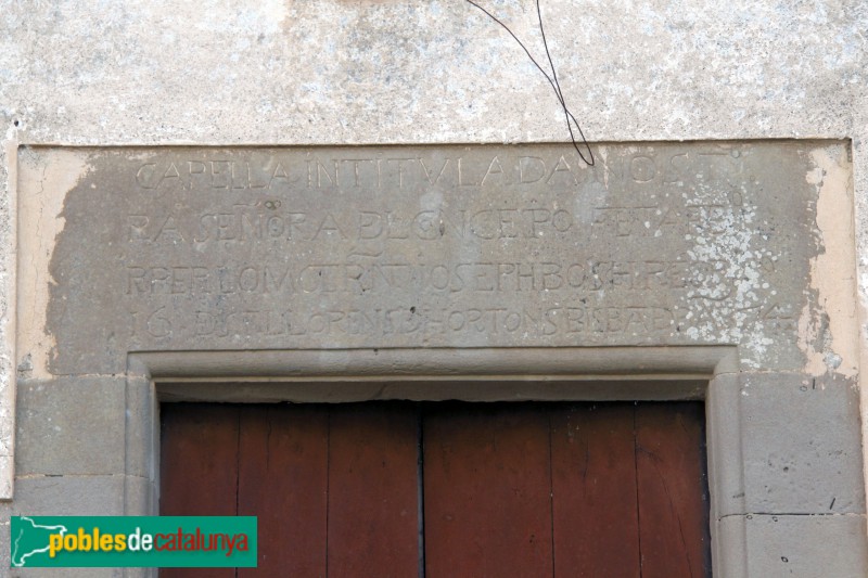 Castellcir - Capella de la Concepció (Mas del Bosc)