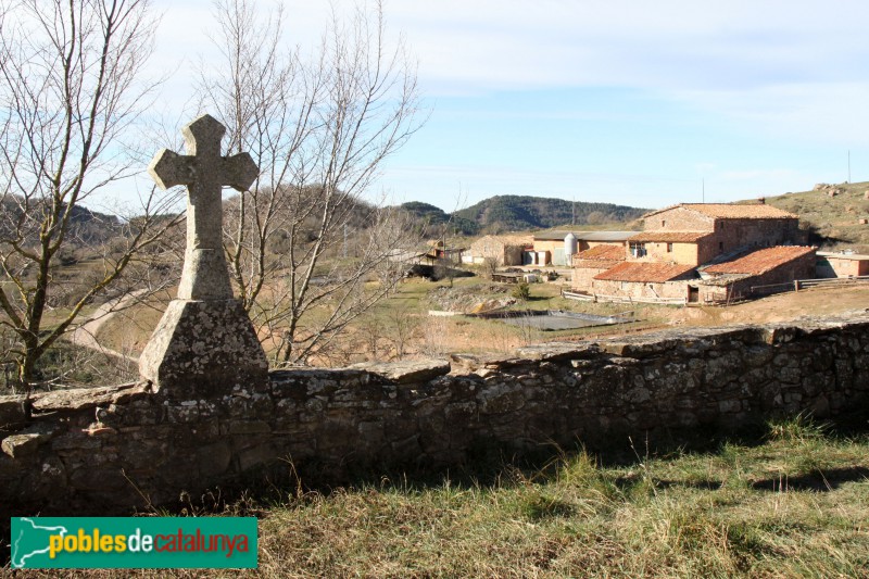 Collsuspina - Creu del cementiri de Sant Cugat de Gavadons