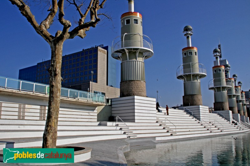Barcelona - Parc de l'Espanya Industrial (Foto: Alfred Abad, 2010) Barcelona - Parc de l'Espanya Industrial