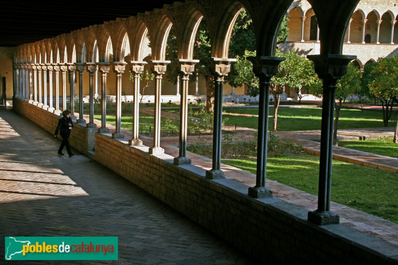 Barcelona - Monestir de Pedralbes, claustre