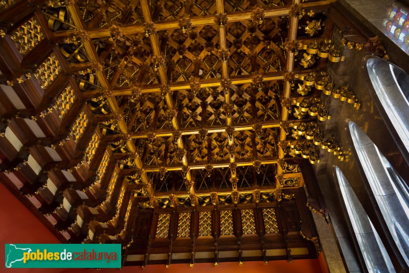 Barcelona - Palau Güell, interior