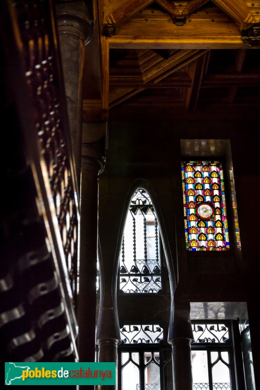 Barcelona - Palau Güell, interior