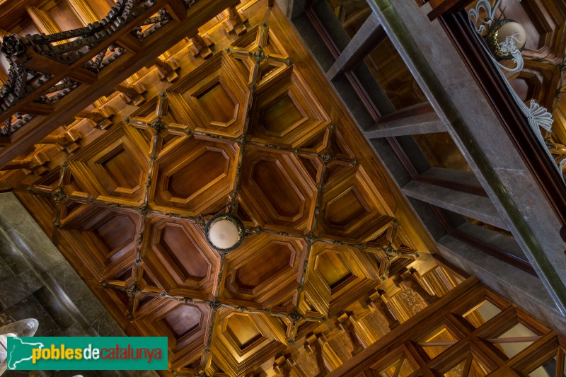 Barcelona - Palau Güell, interior