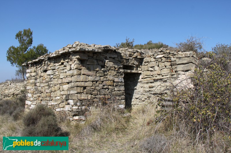 Monistrol de Calders - Barraca al serrat del Llogari