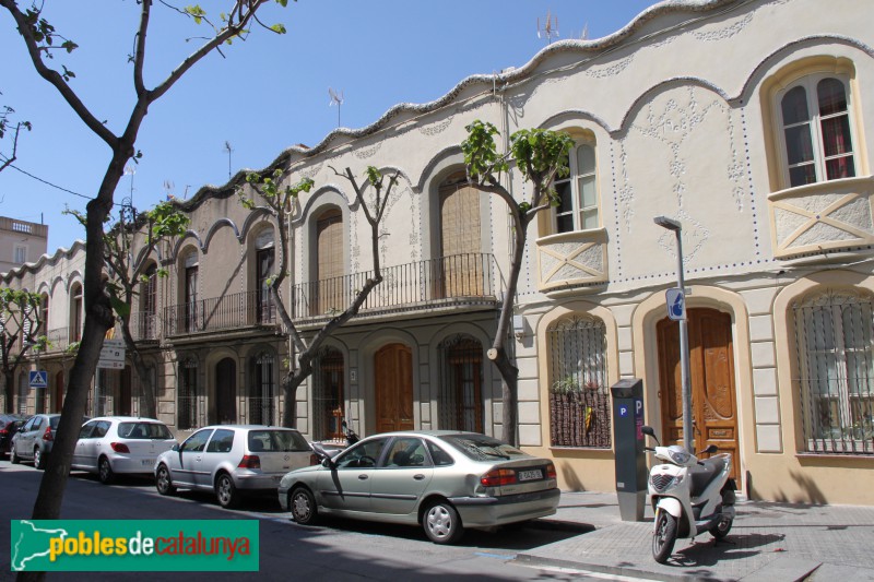 Sant Feliu de Llobregat - Cases Passeig Bertrand