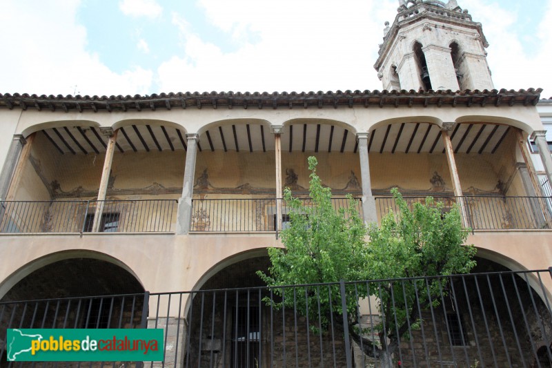 Moià - Casa natal de Rafael Casanova, façana carrer Palau