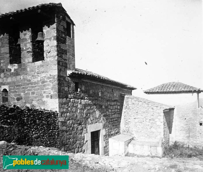 Vilopriu - Sant Mateu de Valldevià (Foto: Josep Salvany -Biblioteca de Catalunya-, 1923) Vilopriu - Sant Mateu de Valldevià