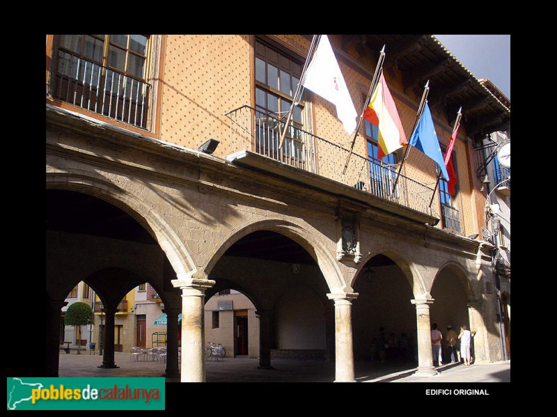 Barcelona - Poble Espanyol, Les Arcades de Sangüesa, edifici original