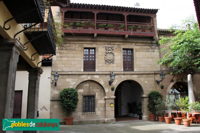 Barcelona - Poble Espanyol, Casa del Águila (Santillana del Mar)