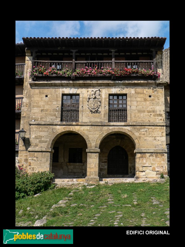 Barcelona - Poble Espanyol, Casa del Águila, edifici original