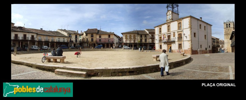 Barcelona - Poble Espanyol, Plaça Major de Riaza