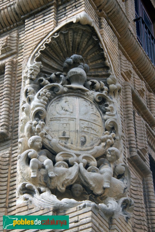 Barcelona - Poble Espanyol, Casa de les Cadenes (Corella)