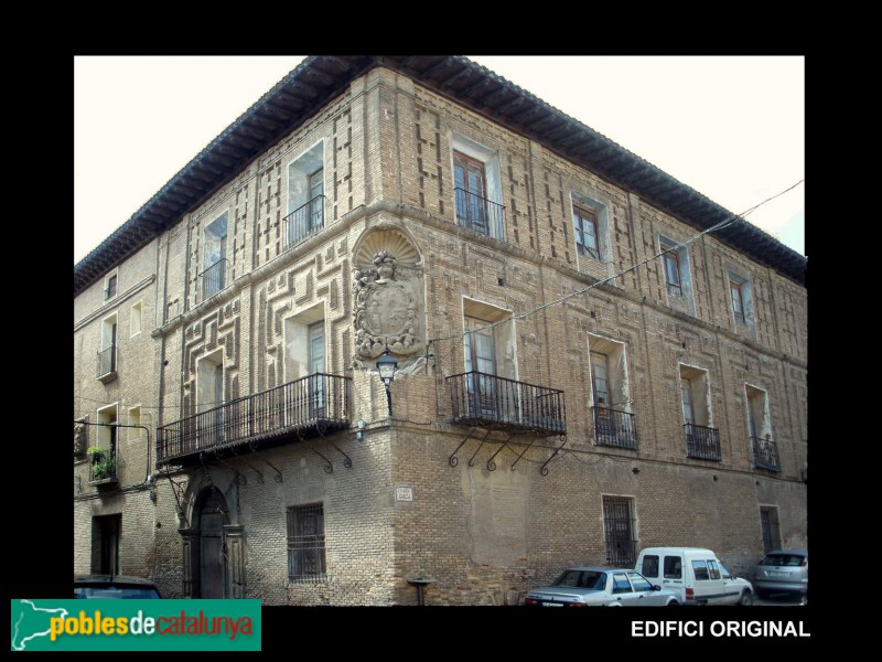 Barcelona - Poble Espanyol, Casa de les Cadenes, edifici original