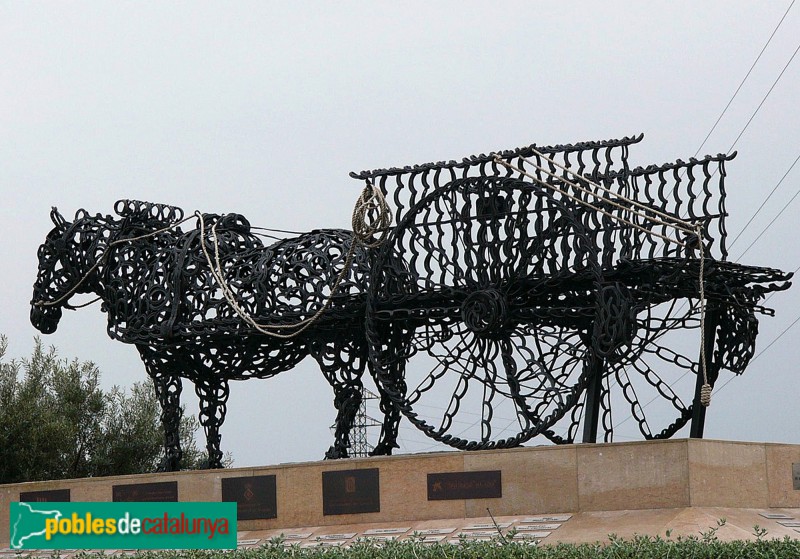 Santa Perpètua de Mogoda - Monument als Carreters