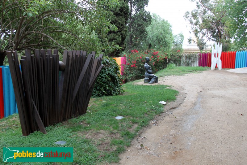 Barcelona - Poble Espanyol, Jardí d'Escultures