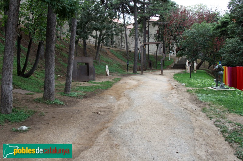 Barcelona - Poble Espanyol, Jardí d'Escultures