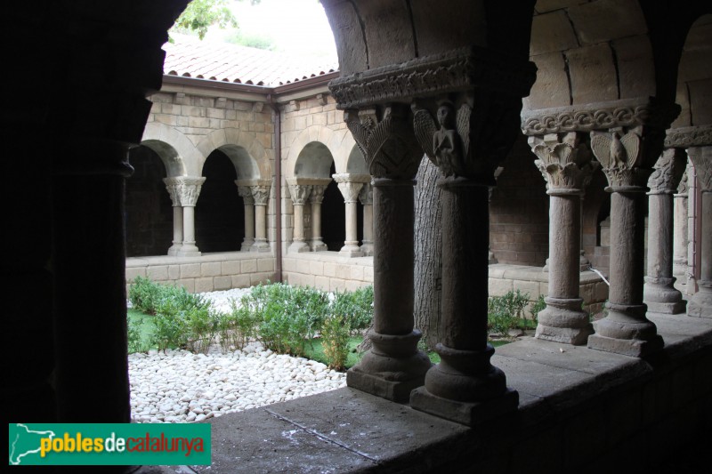 Barcelona - Poble Espanyol, monestir romànic de Sant Miquel