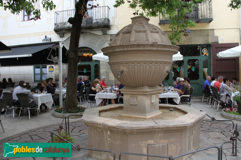 Barcelona - Poble Espanyol, Font de Prades