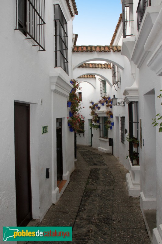 Barcelona - Poble Espanyol, carrer Cuna, Arcos de la Frontera (Càdis)