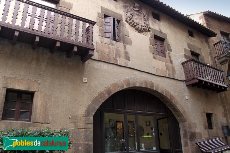 Barcelona - Poble Espanyol, casa Artetxe, Erandio (Biscaia)