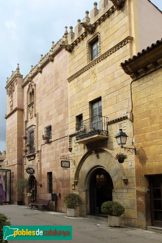 Barcelona - Poble Espanyol, Casa del Doncel (Sigüenza)