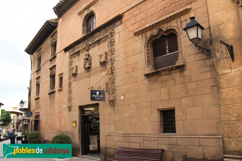 Barcelona - Poble Espanyol, palau dels Contreras, Ayllón (Segòvia)