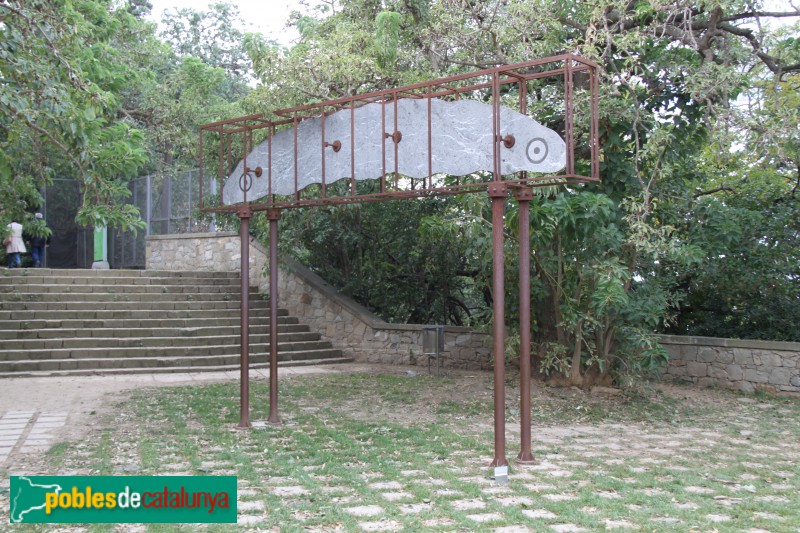 Barcelona - Jardí d'escultures de la Fundació Miró. Ctonos, de Gabriel