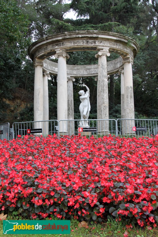 Barcelona - Jardins Joan Maragall, Susanna al bany