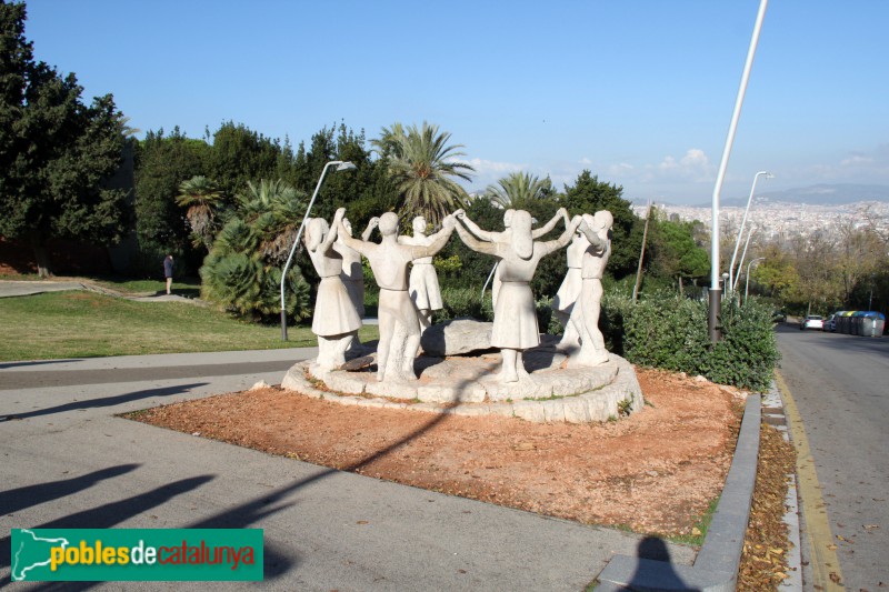 Barcelona - Monument a la Sardana