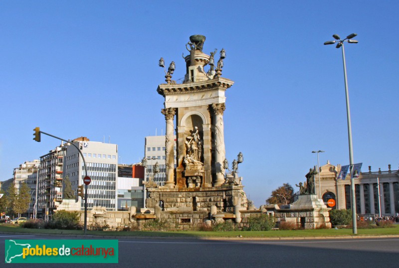 Barcelona - Font de la plaça Espanya