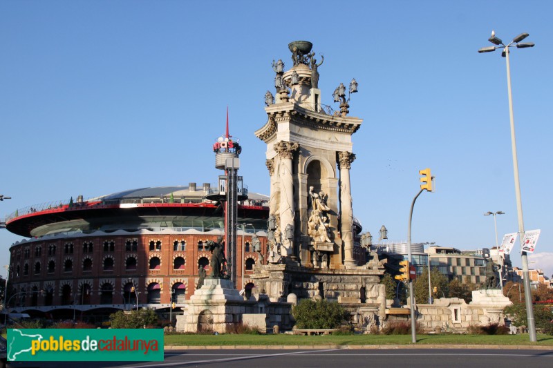 Barcelona - Font de la plaça Espanya