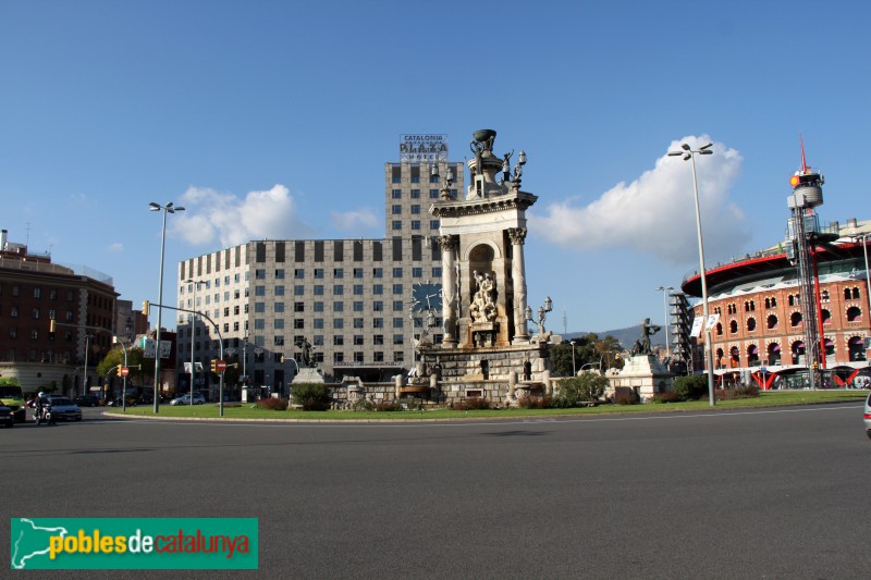 Barcelona - Font de la plaça Espanya