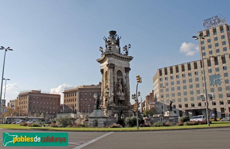 Barcelona - Font de la plaça Espanya