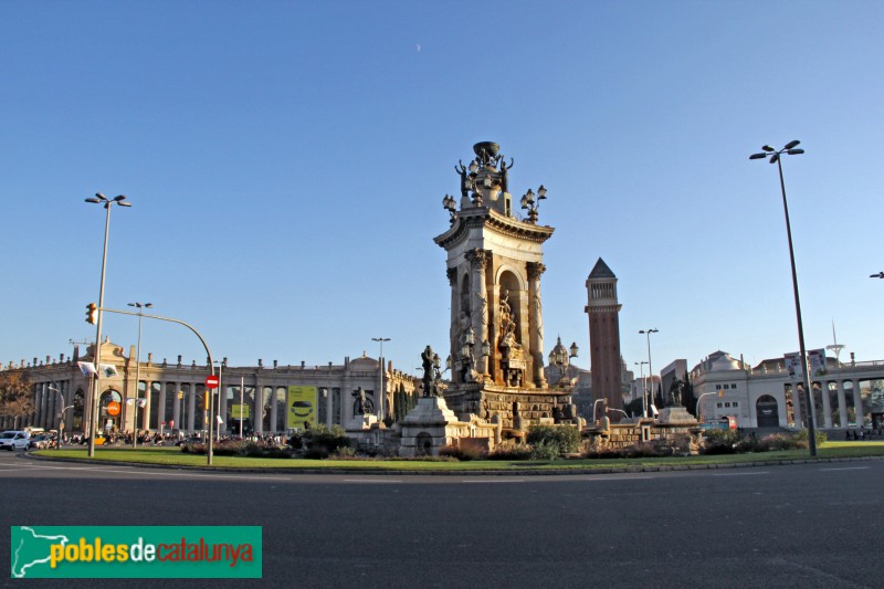 Barcelona - Font de la plaça Espanya