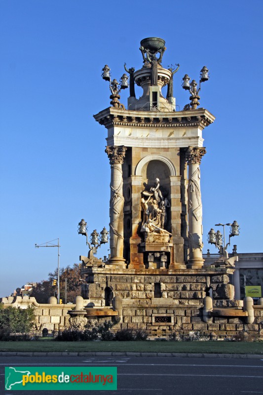 Barcelona - Font de la plaça Espanya