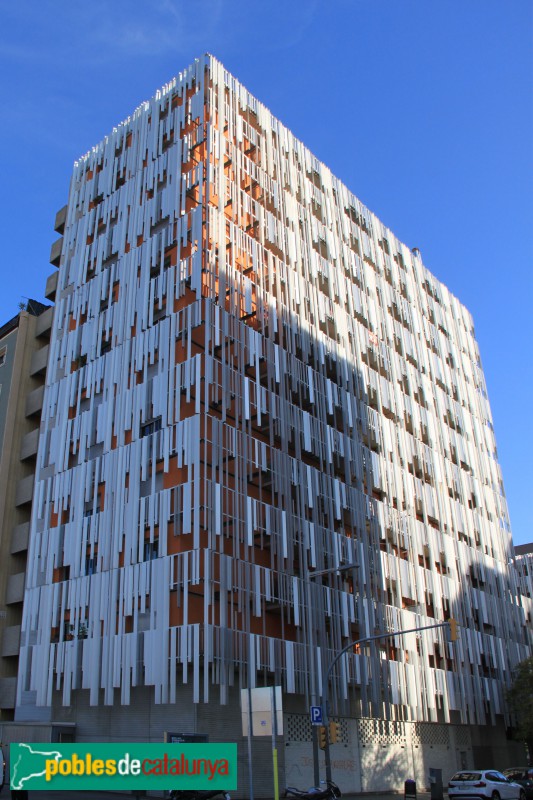 Barcelona - Edifici del carrer Química