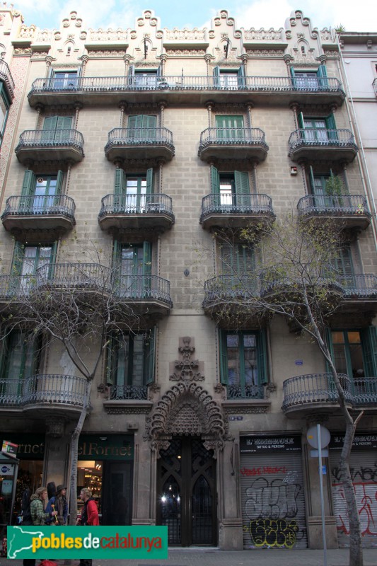 Barcelona - Cases Cabot (Roger de Llúria, 8-10)