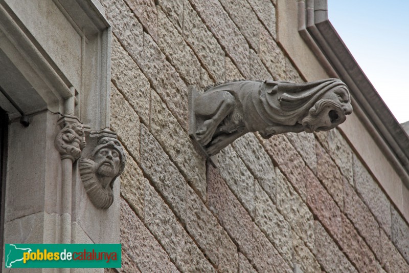 Barcelona - Pedró de la Creu, 41, detall façana