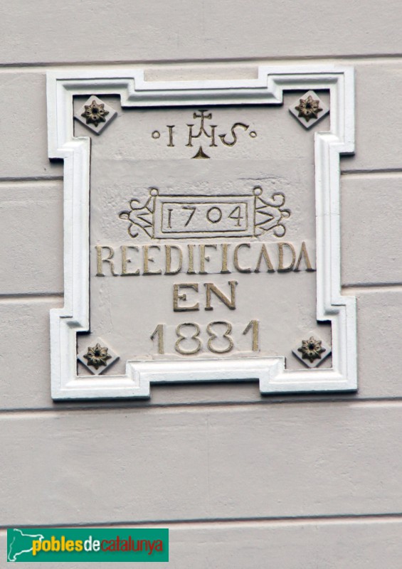 Carrer del Pare Miquel de Sarrià, 18