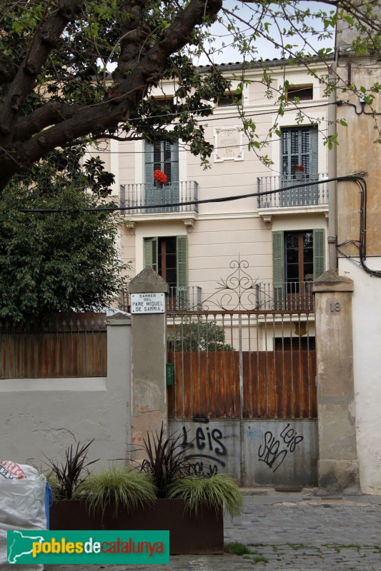 Carrer del Pare Miquel de Sarrià, 18