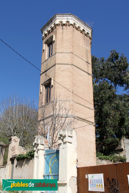 Barcelona - Torre d'aigües del Pantà