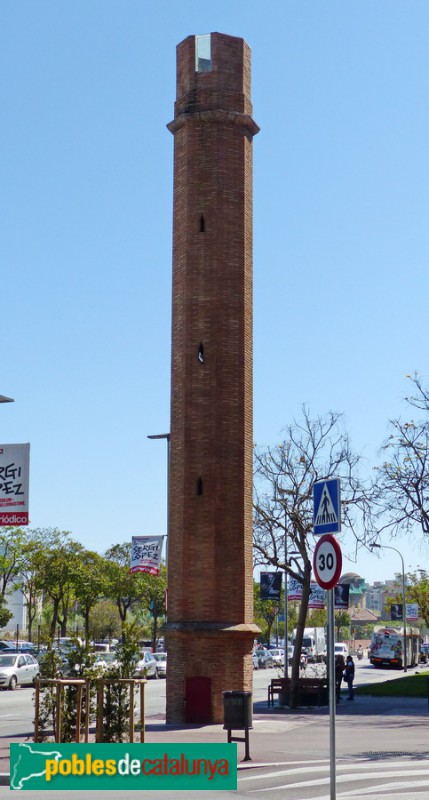 Barcelona - Pilar d'aigua de la Sagrera