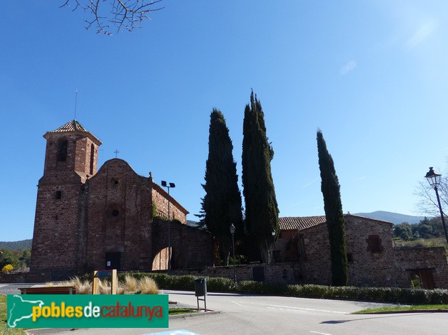 Vista des del camí d'Aiguafreda