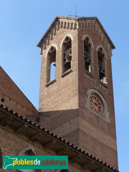 Església de Sant Pacià, campanar (Foto: Graciel·la Vidal, 2017) Església de Sant Pacià, campanar
