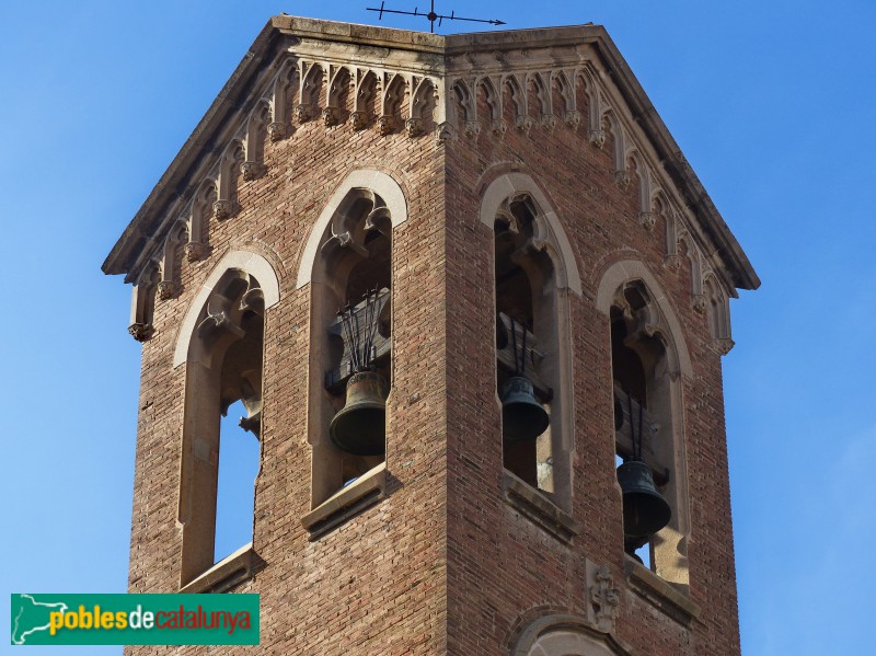 Església de Sant Pacià, detall arcuacions conopials (Foto: Graciel·la Vidal, 2017) Església de Sant Pacià, detall arcuacions conopials