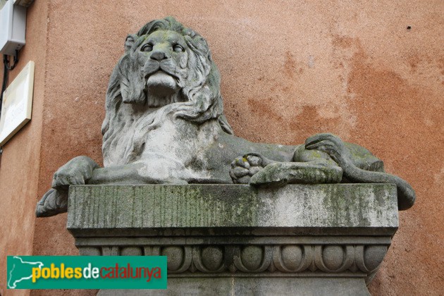 Font del Lleó. Escultura