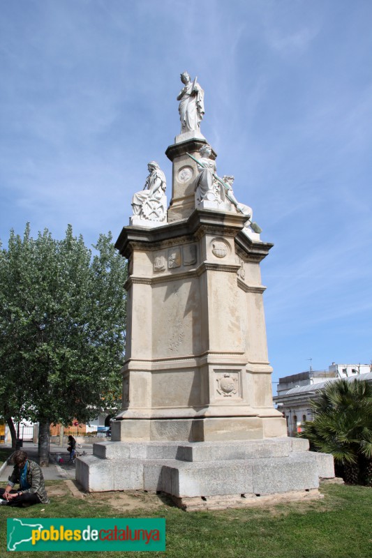 Vilanova i la Geltrú - Monument als Promotors del Ferrocarril