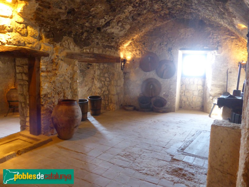 El Papiol - Interior del castell